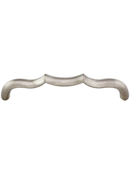 Trellis Cabinet Pull - 5 inch Center-to-Center in Satin Nickel.